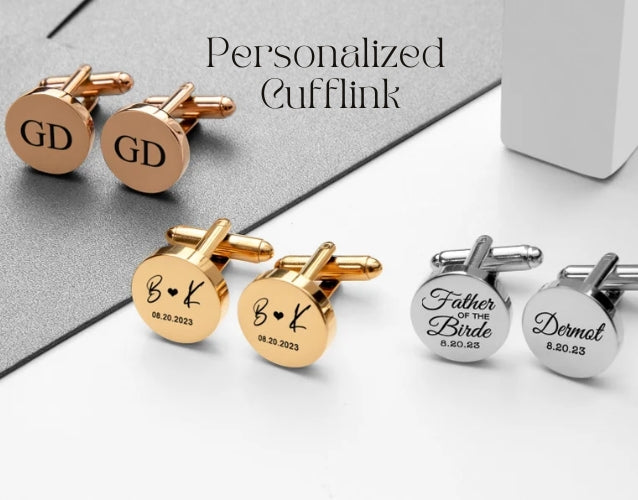 Elevate Your Style: The Art of Personalized Cufflinks