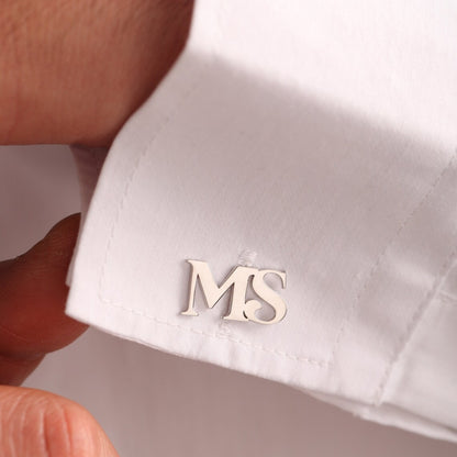 Personalized Initial Letter Name Cufflinks - LuxuryBring