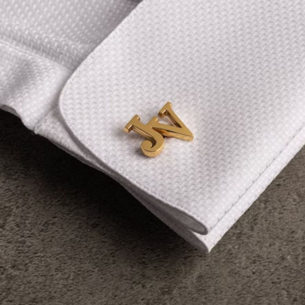 Custom Cufflinks Groom Wedding Gift - LuxuryBring