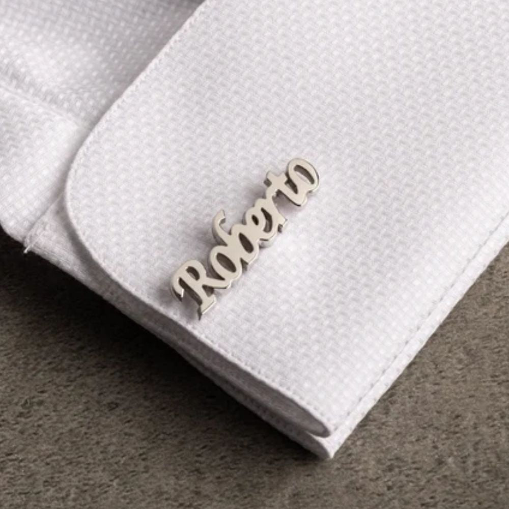 FATHER GIFT - Personalized Cufflinks - LuxuryBring