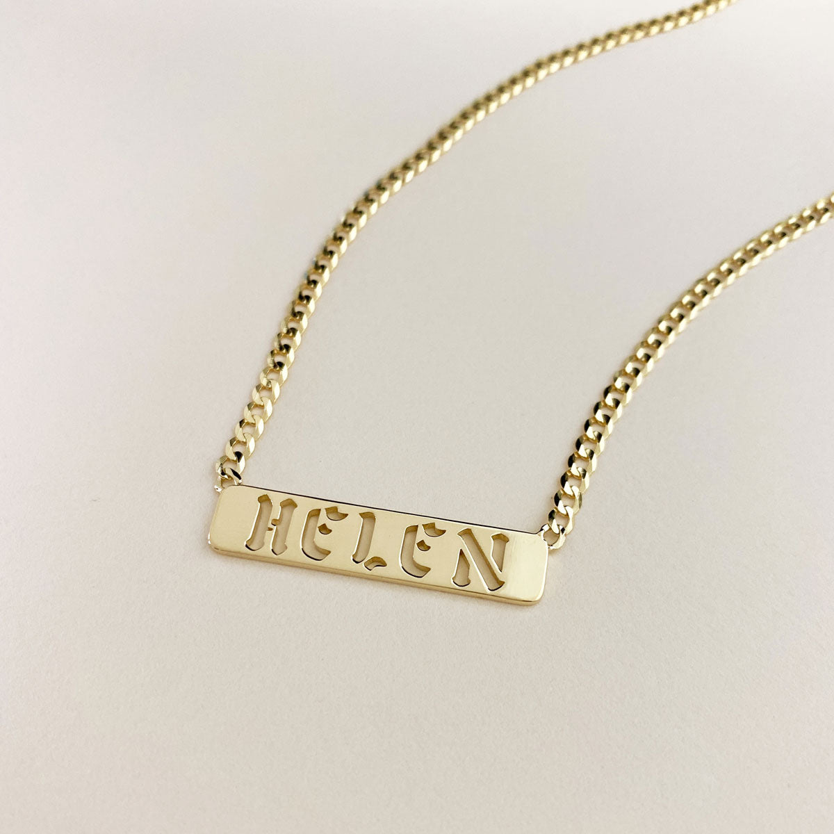 custom personalized personalised silver gold jewellery