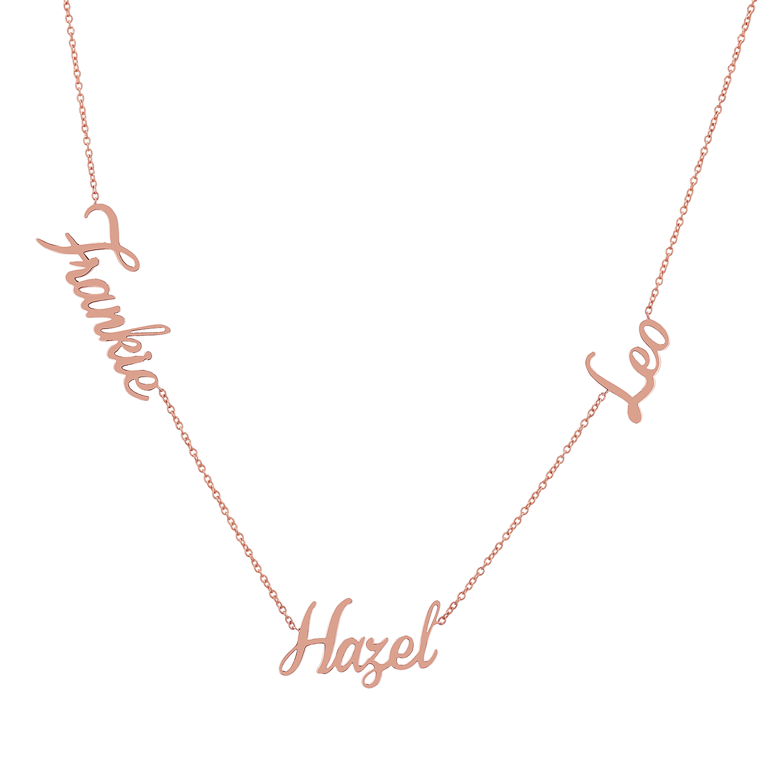 custom personalized personalised silver gold jewellery