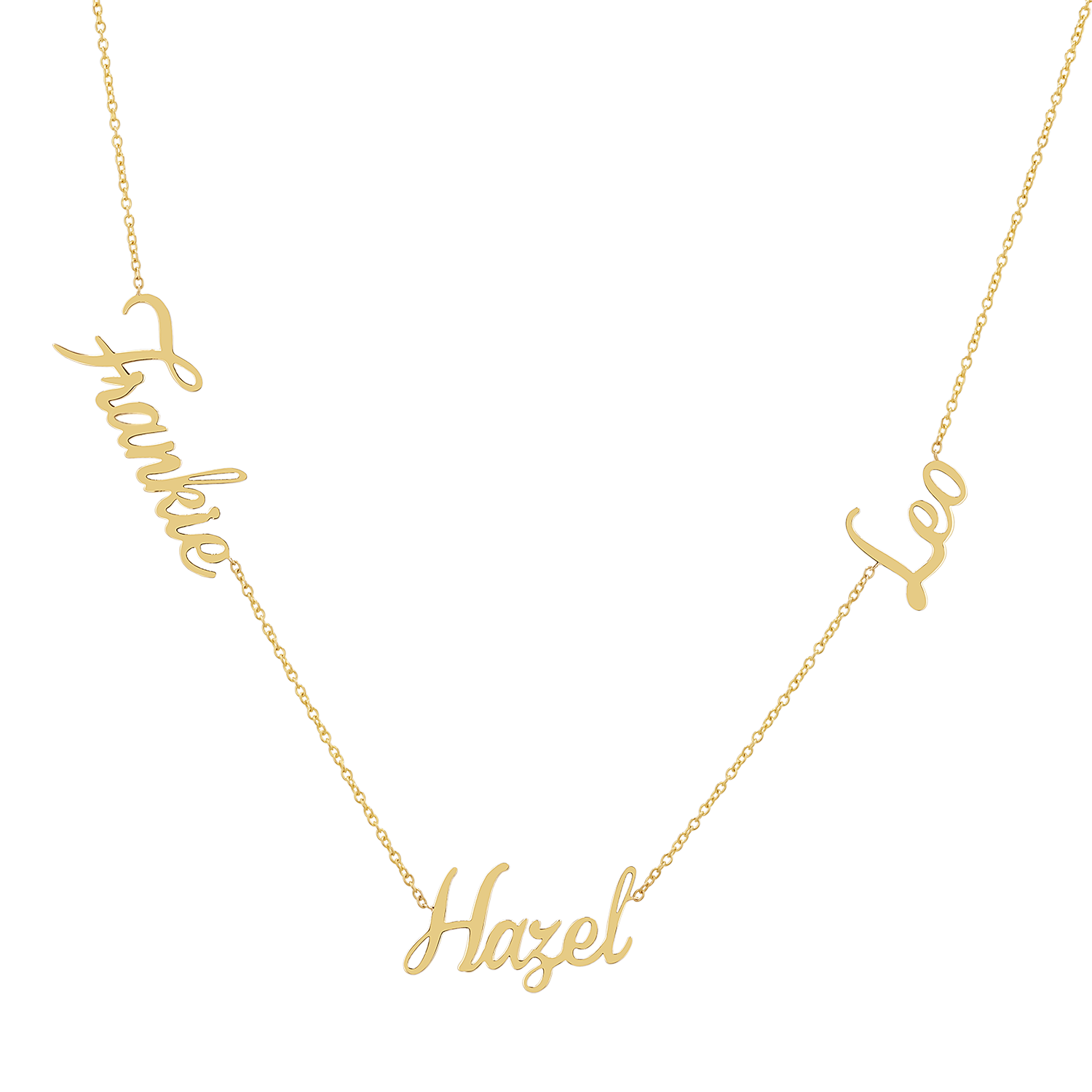 custom personalized personalised silver gold jewellery