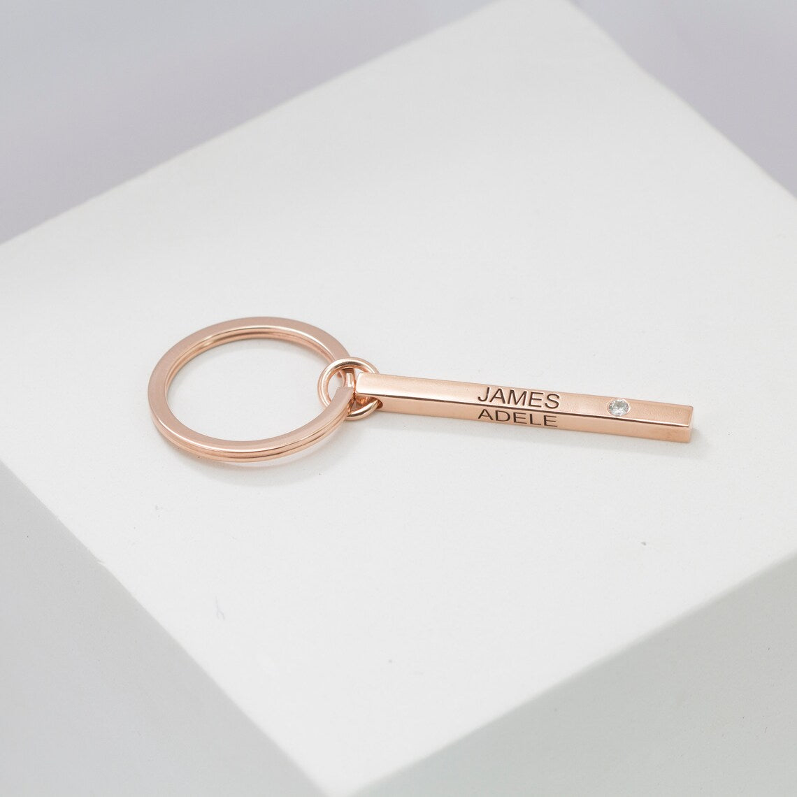 Personalised Bar Keychain - LuxuryBring