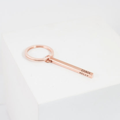 Personalised Bar Keychain - LuxuryBring