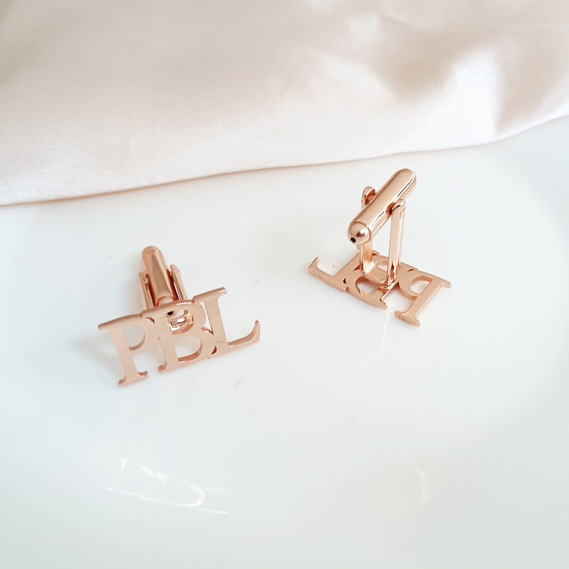 Personalised Initial Letter Name Cufflinks - LuxuryBring