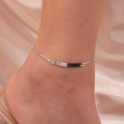 Personalized Custom Name Anklets - LuxuryBring