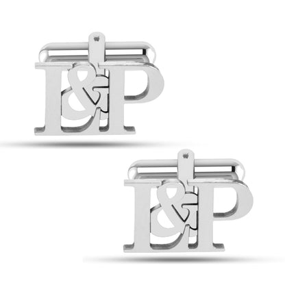 Personalized Initial Groom Wedding Cufflinks For Men And Boys - LuxuryBring