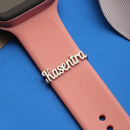 Personalized Name APPLE WATCH Band Charm - LuxuryBring