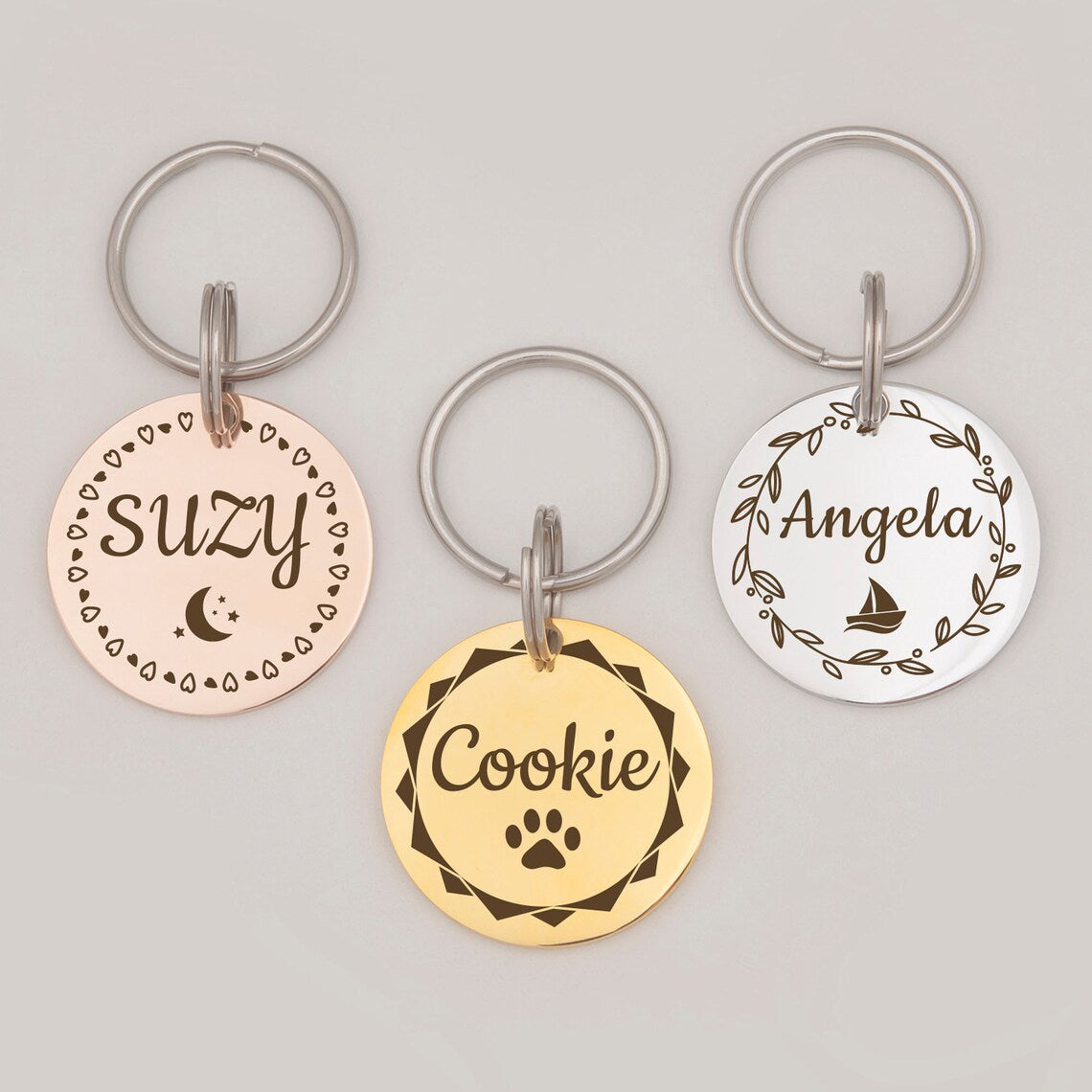 Personalized Dog-Pet Id Tags - LuxuryBring