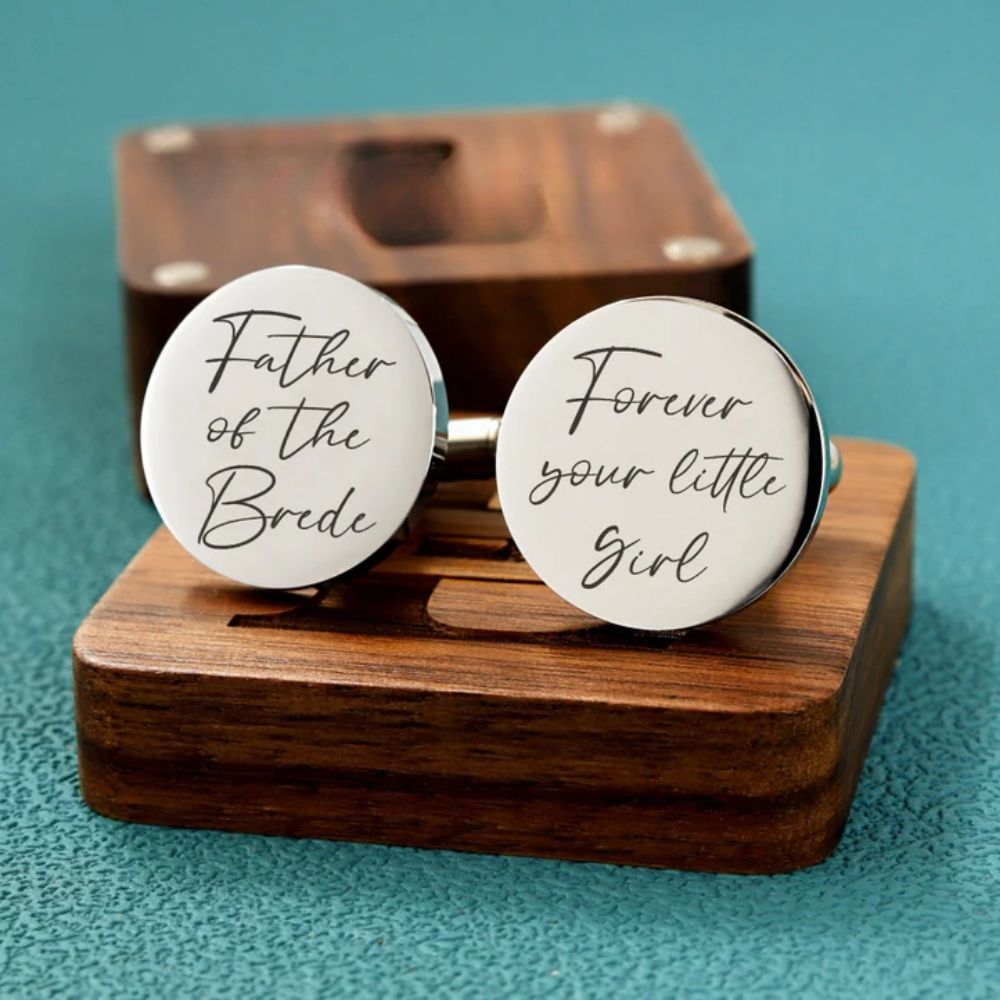 custom-engraved cufflinks - LuxuryBring