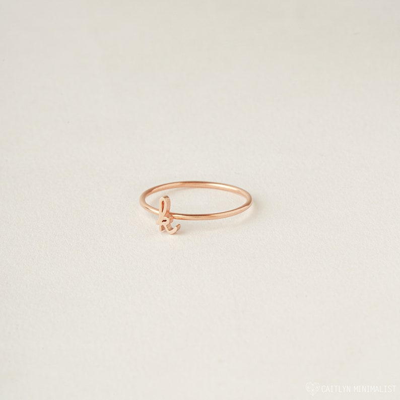 Personalized Initial Ring - LuxuryBring