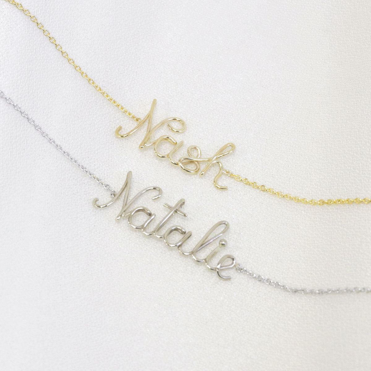 custom personalized personalised silver gold jewellery