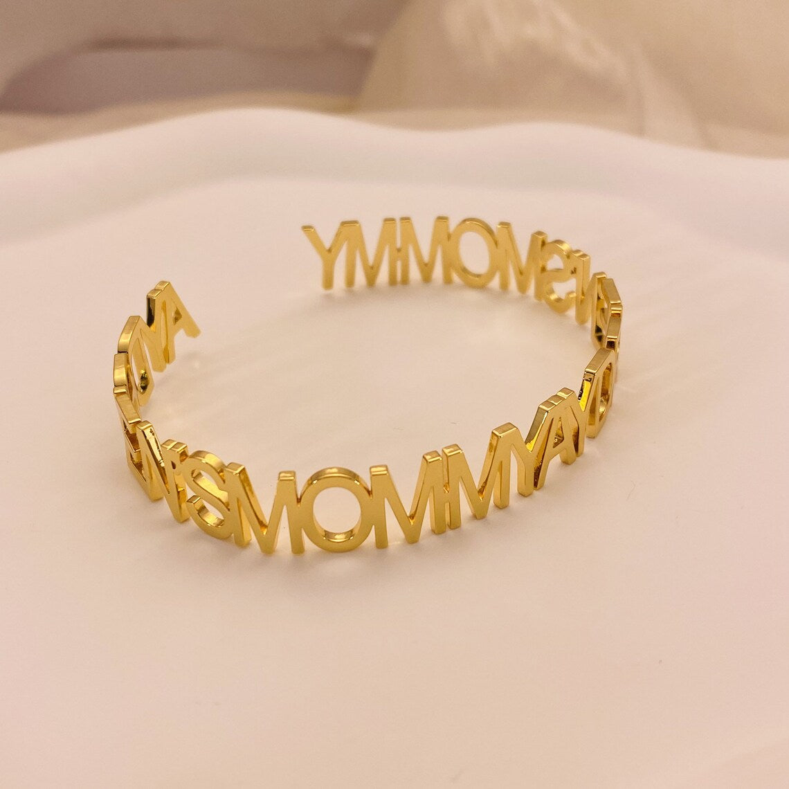 Custom Name Bangle - LuxuryBring